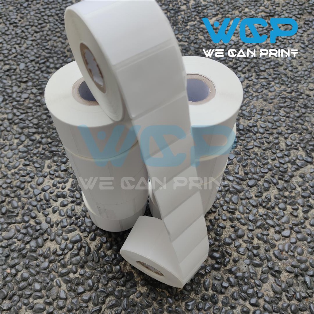 

RB Label Thermal 40x30mm - 40x30 - 40 x 30 mm (1 LINE) Kertas Sticker Receipt Printer Barcode