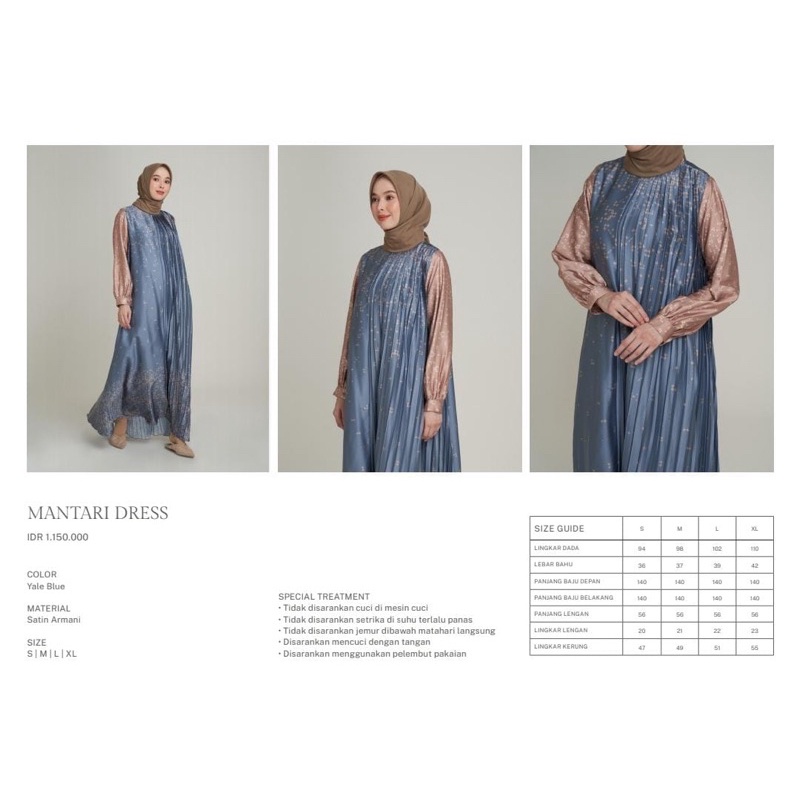 MANTARI DRESS RIA MIRANDA RAYA 2022