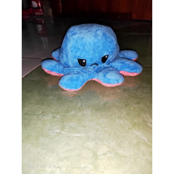 (PRELOVED) BONEKA GURITA TIKTOK BOLAK BALIK / BONEKA MOOD TIKTOK