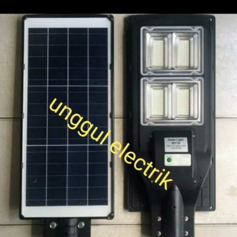 Lampu jalan Solar cell 4 mata 100 watt