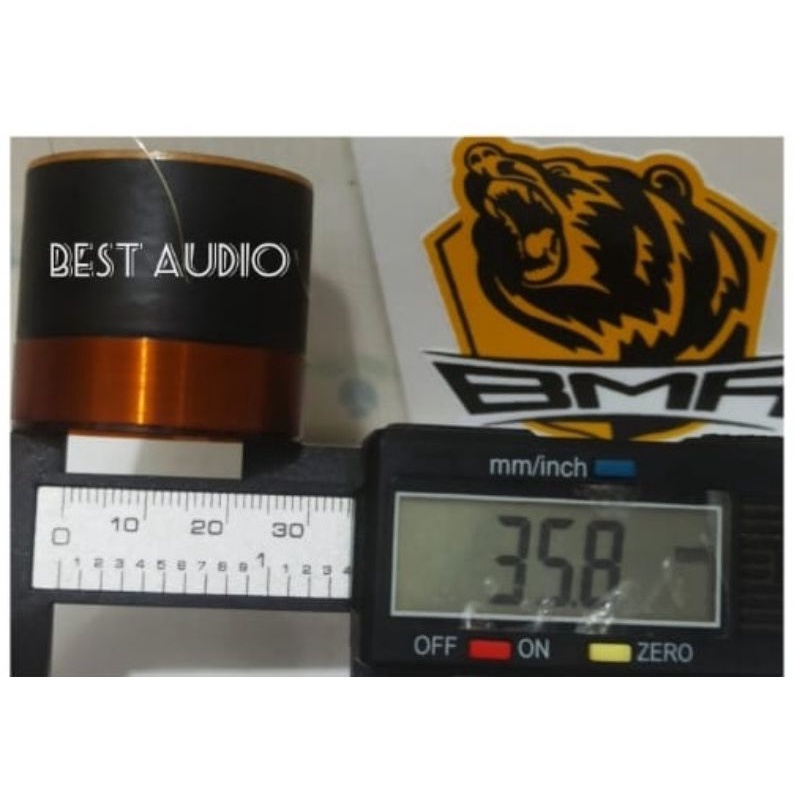 Spul spol spool speaker BMA 12inch 12 inch  voice 35.8mm