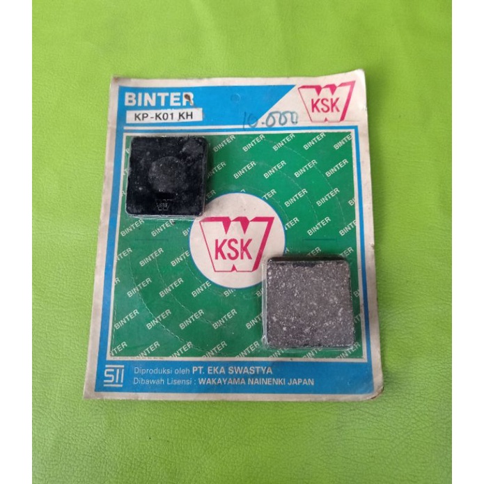 kampas rem depan cakram disc pad kawasaki binter kh100 kh110 KH100 KH110