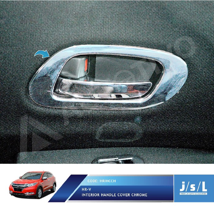 Aksesoris Fariasi Tambahan mobil  Honda HRV List Handle Interior JSL / Inner Handle Cover Chrome