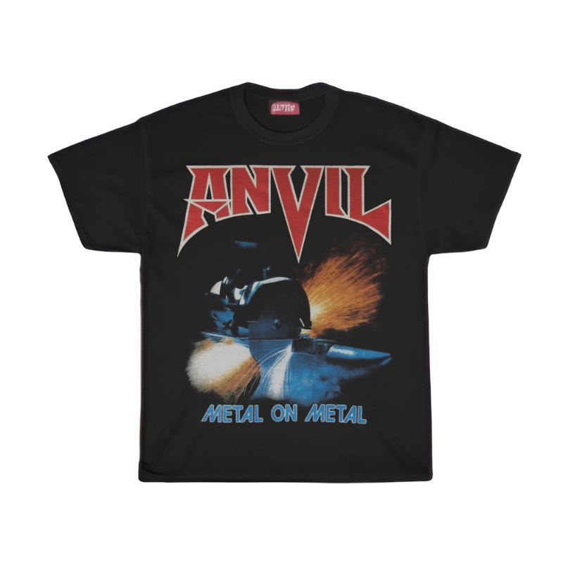 KAOS / T SHIRT / ANVIL / KAOS BAND ANVIL METAL ON METAL