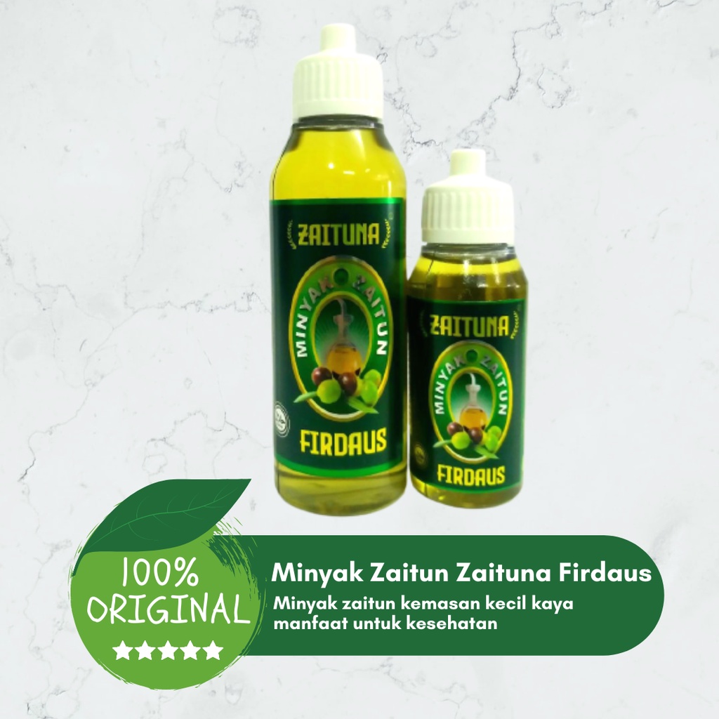 

Minyak Zaitun Zaituna Firdaus Olive Oil Minyak Zaitun Kecil 30 ml 60 ml