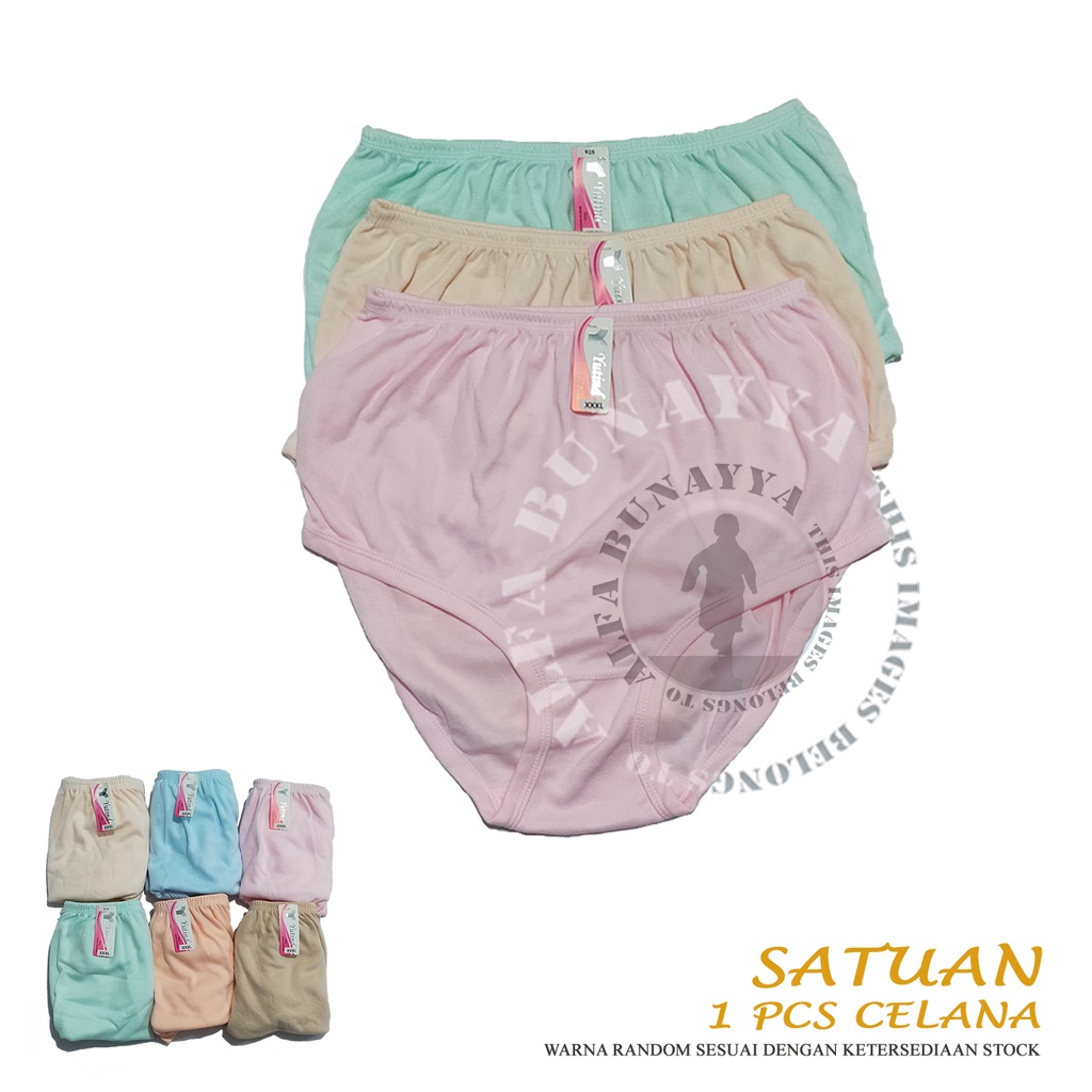 1 Pcs Celana Dalam Wanita YUTIND BIG SIZE - CD JUMBO Pakaian Dalam - Underwear AYT003