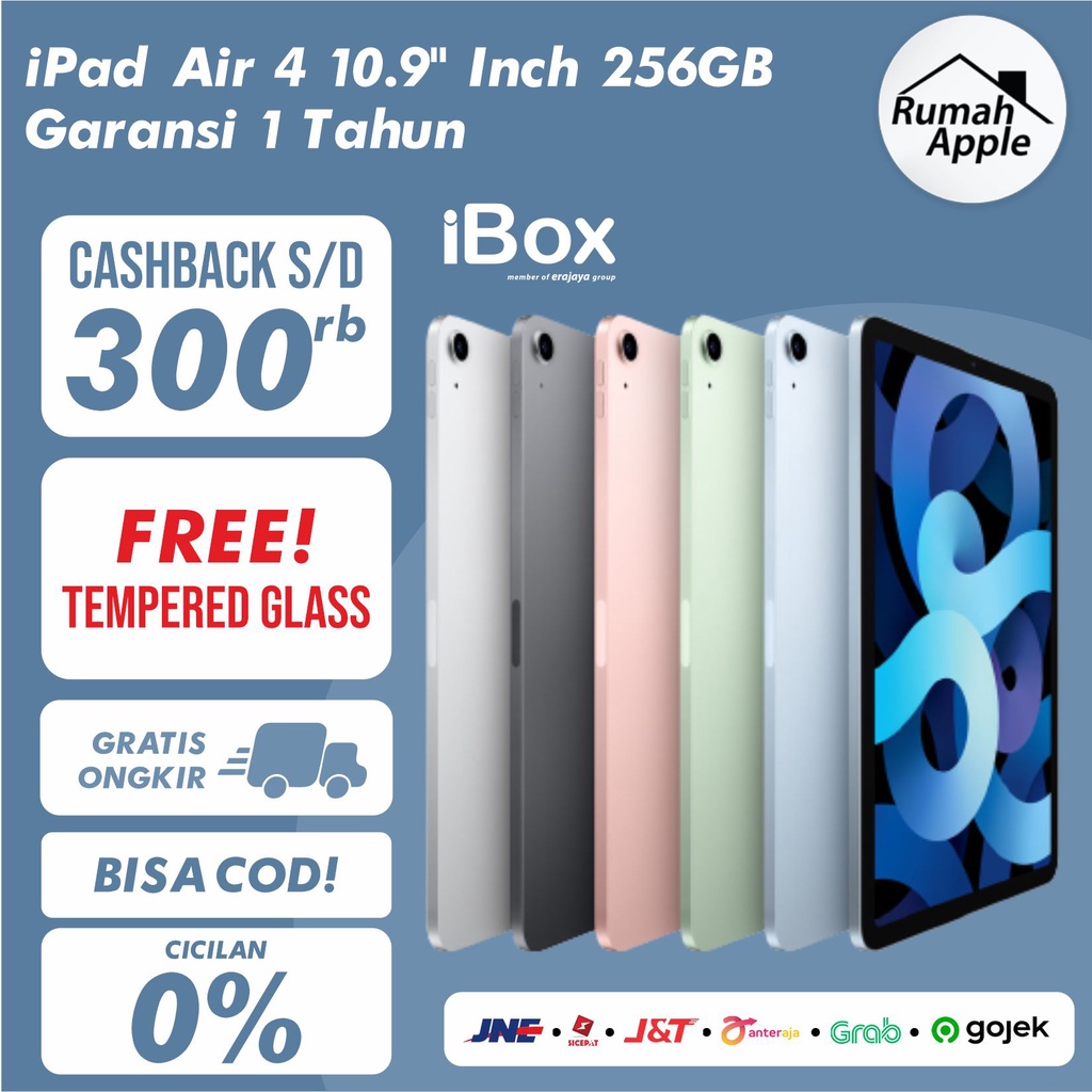 New iPad Air 4 2020 10.9" 256GB 256 / 64GB 64 Wifi