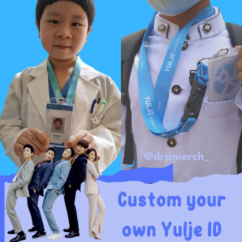 99 Lanyard hosplay Yulje ID Card Customize Hospital Playlist Kit Merchandise Drama Korea dramerch dr