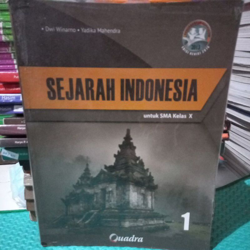 Buku Sekolah SEJARAH INDONESIA SMA kelas 1 quadra