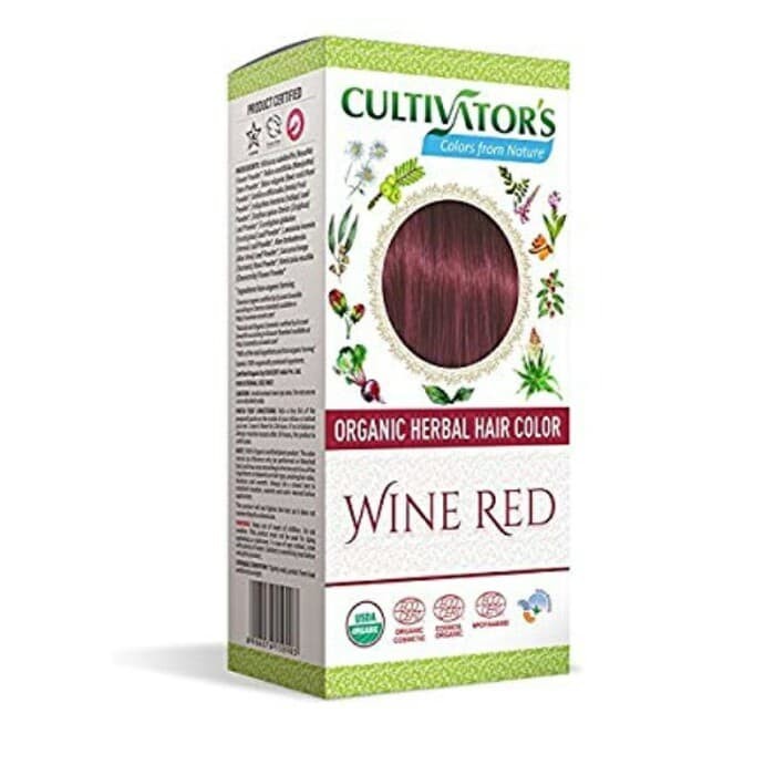 Cultivators Organic Herbal Hair Color Wine Red