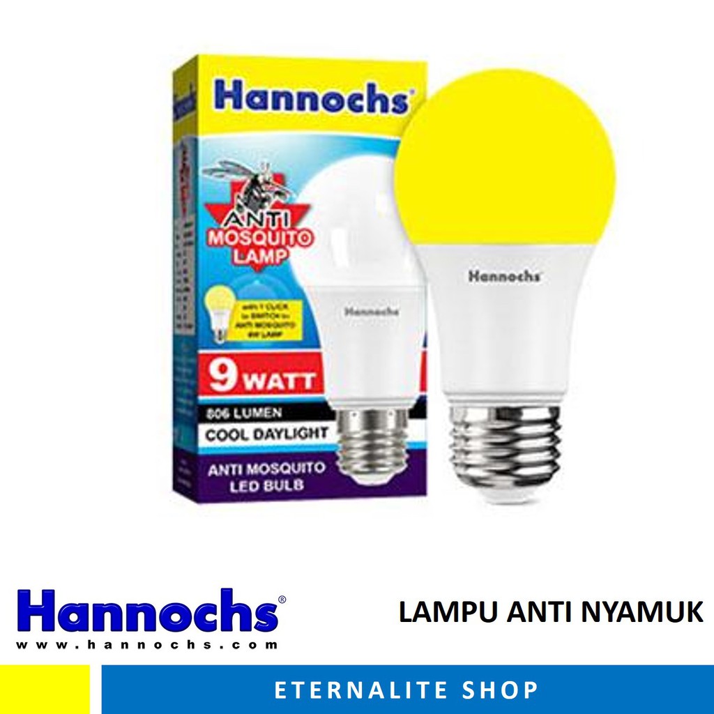 Lampu Nyamuk / Bohlam Pengusir Nyamuk / Hannochs Anti Mosquito Lamp 14W