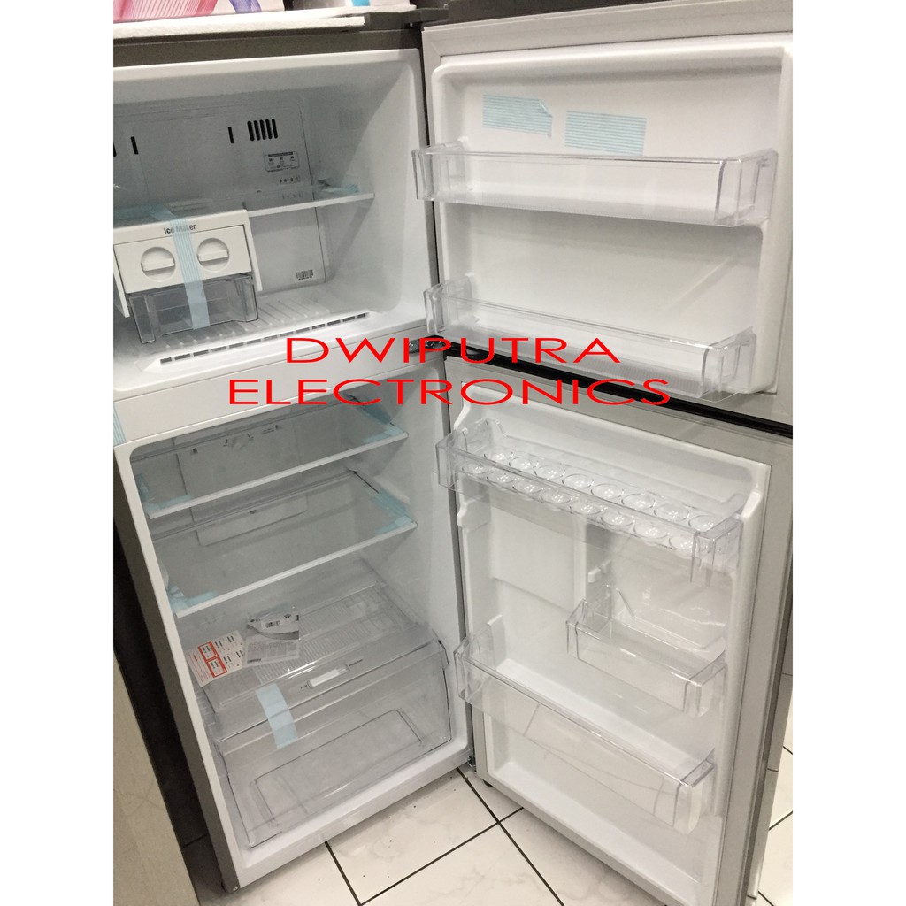 LEMARI ES KULKAS LG INVERTER 195SQMT / KULKAS 2 PINTU LG INVERTER khusus bdg