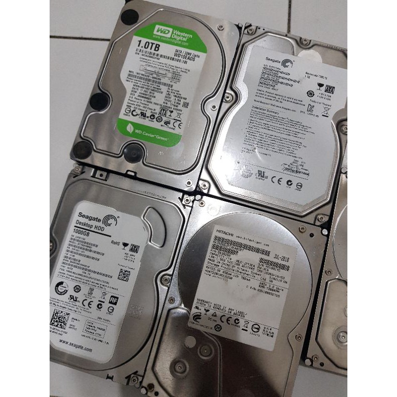 HARDISK HDD PC 1TB SATA NORMAL SIAP PAKAI FREE WINDOWS