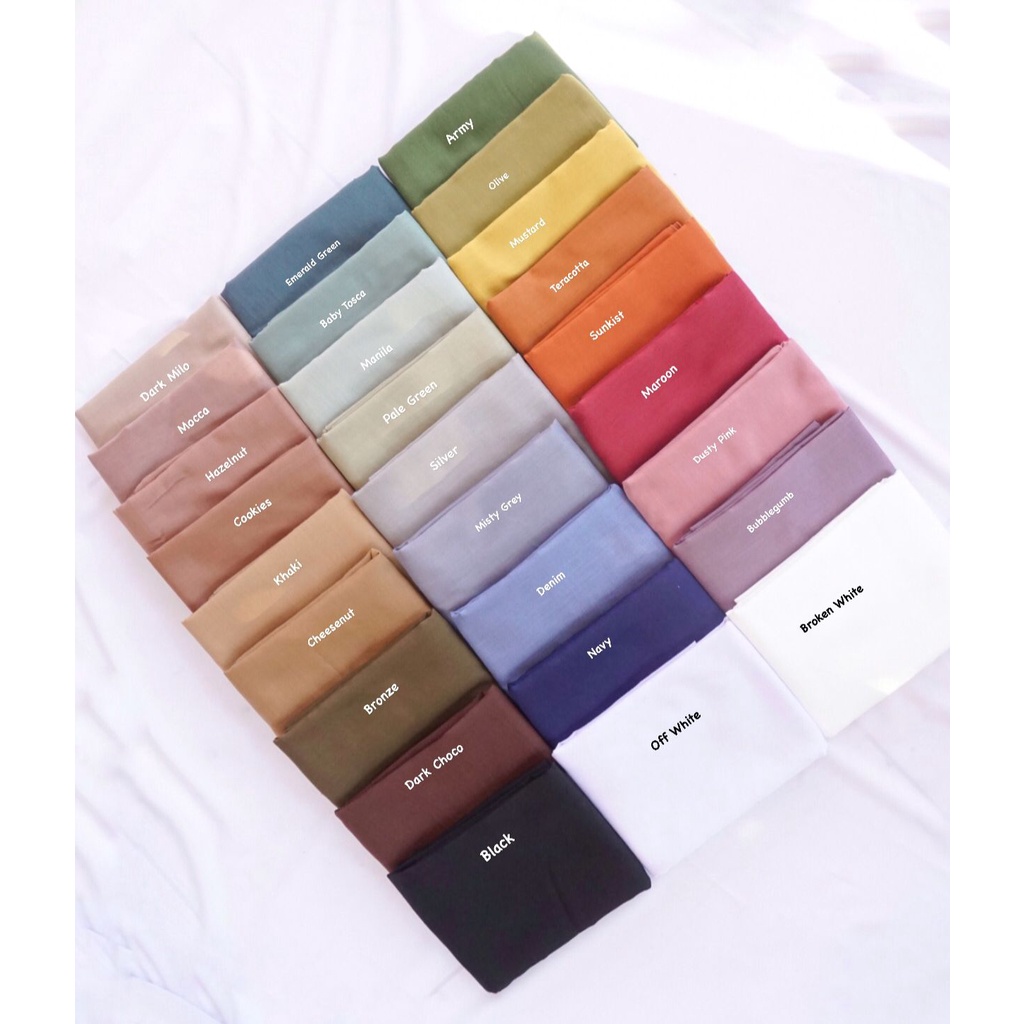 SQUARE SOFTCOTTON BY ZUTHE / HIJAB BY ZUTHE-7