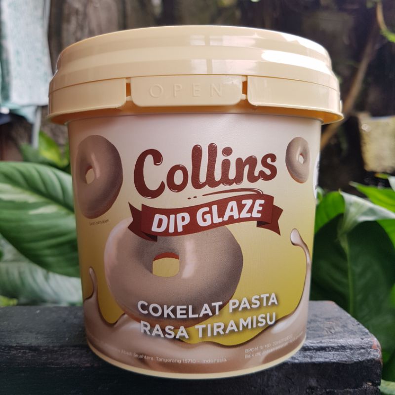 

Collins Dip Glaze Saus Manis Rasa Tiramisu 1 Kg