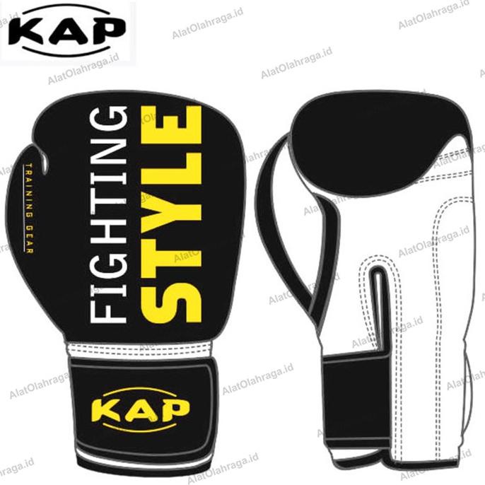 Sarung tinju glove tinju boxing mma KAP 1053 Hitam