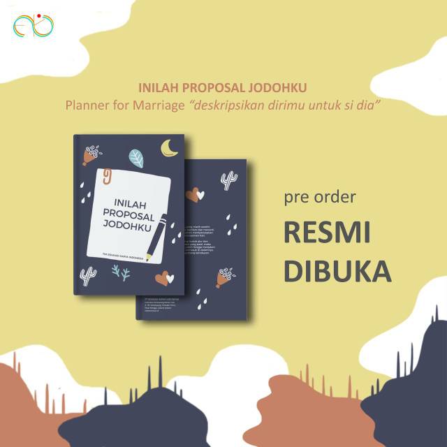 Inilah Proposal Jodohku Planner For Pre Marriage Shopee Indonesia