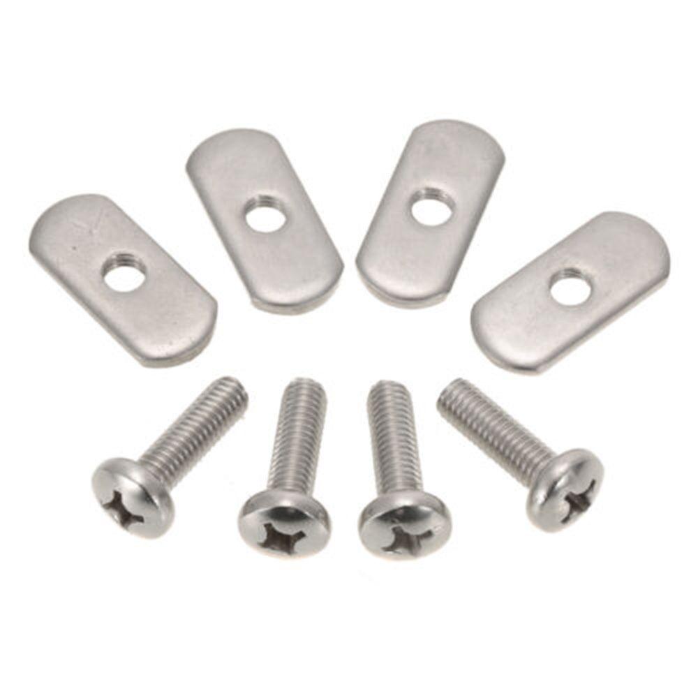 Suyo 4Pcs Sekrup Pengencang Rel Kayak Bahan Stainless Steel