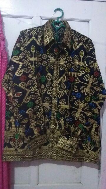 Qnunbatik Kemeja Batik Lengan Panjang Standard - 5l Narita Prodo