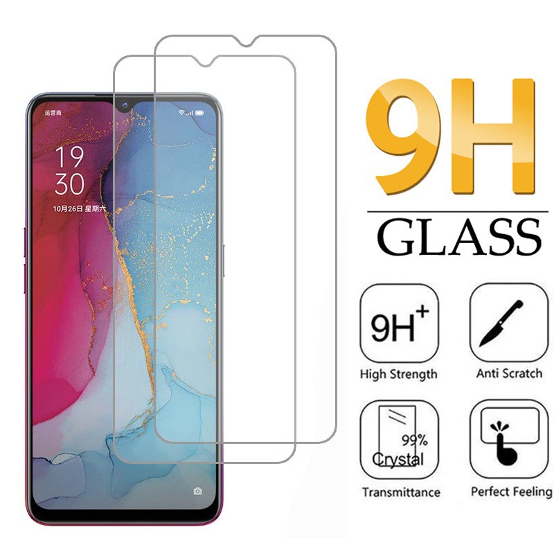 Pelindung Layar Tempered Glass 9h Untuk Oppo Reno 6 Z 5 5f 4 3 Pro 10x Zoom Reno2Z Reno2F A9 A5 2020