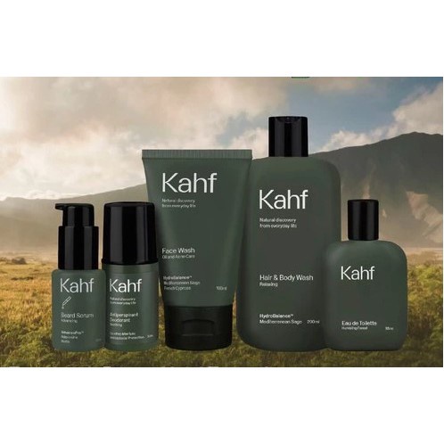 Kahf Oil and Acne Care Face Wash 100 ml - Sabun Cuci Wajah Muka Pria Melembabkan Kulit Serta Pencegah Minyak &amp; Jerwat