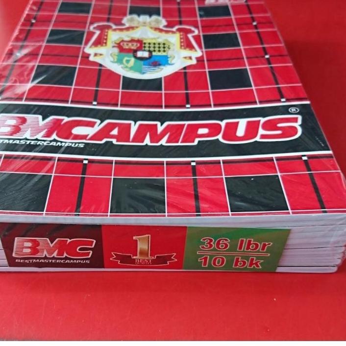 

Best - Buku Tulis BMC CAMPUS BMB | BIG BOSS | TIARA 36 LEMBAR | 1 PAK ISI 10 BUKU ✔