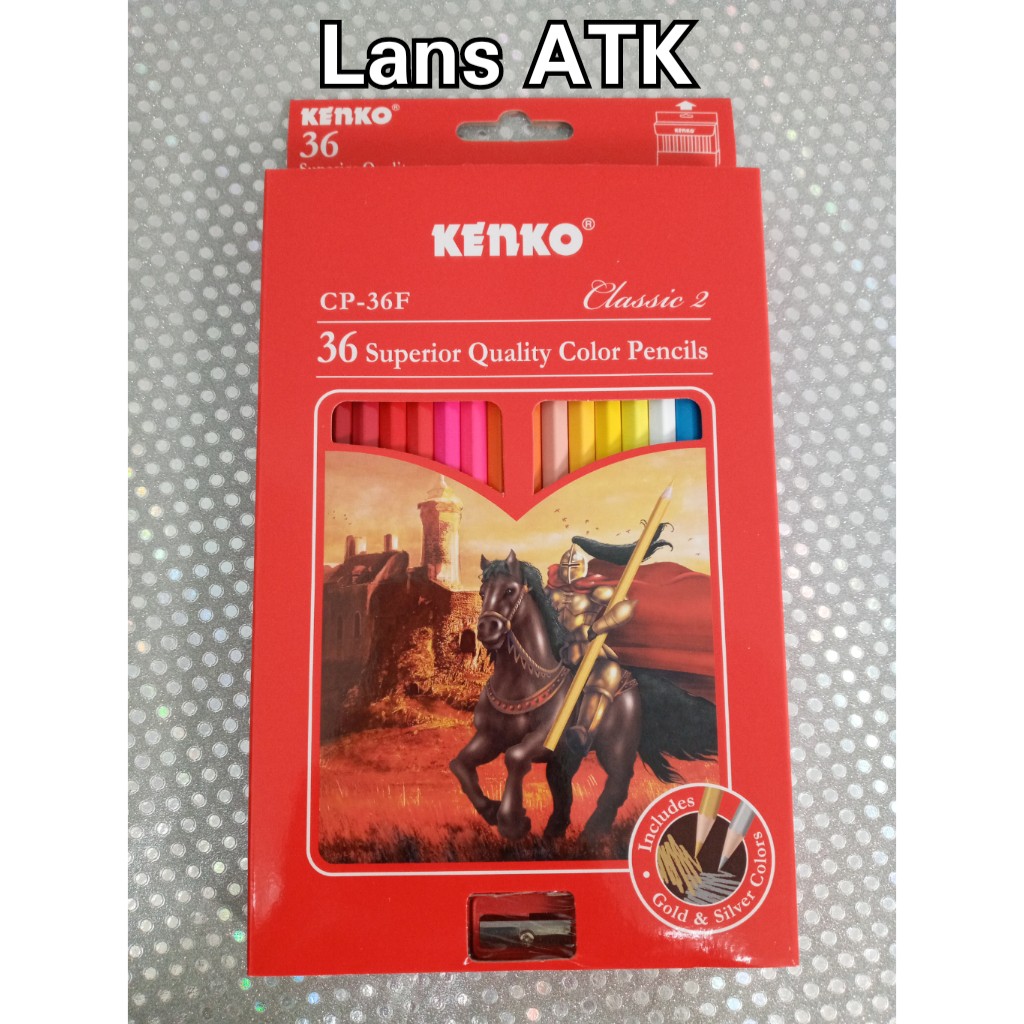 

Pensil warna classic2 kenko 36 warna CP-36F superior quality