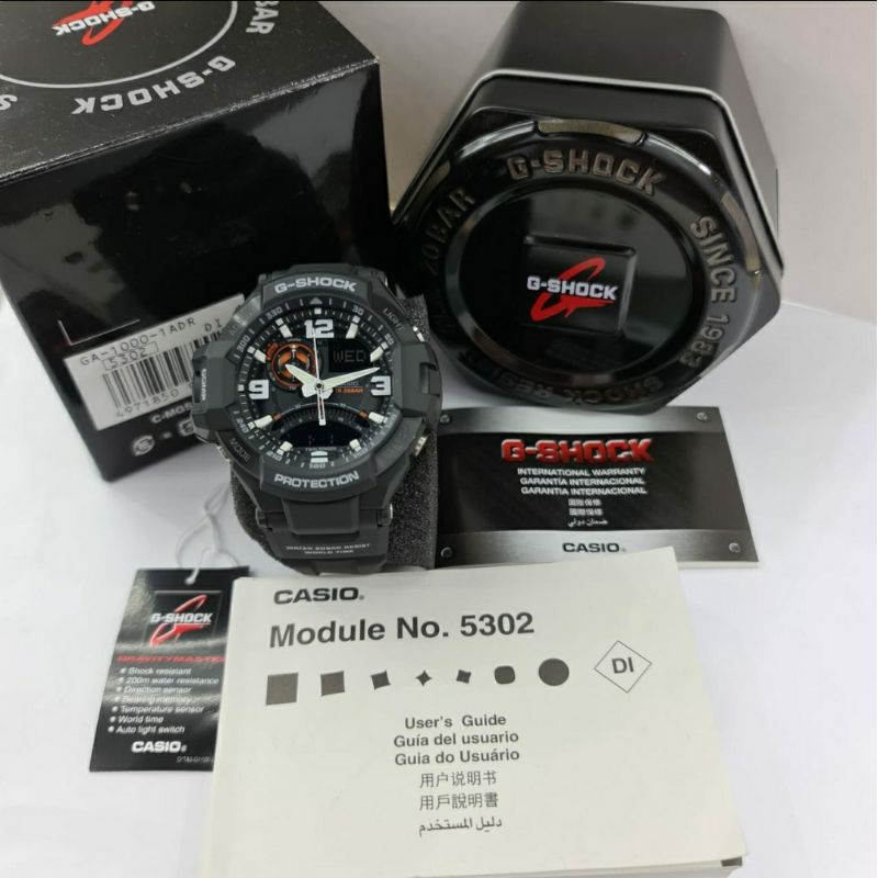 Casio GShock Original GA1000 Gravity Master | G Shock GA 1000 Original