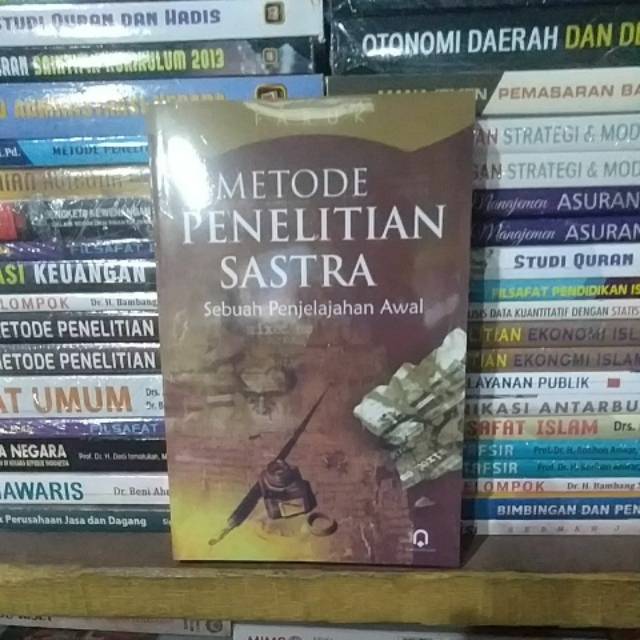Metode penelitian sastra
