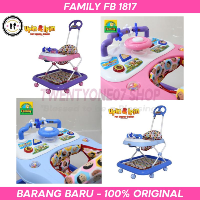 Baby Walker Family FB 1817 Musik Lampu Mainan Dorongan
