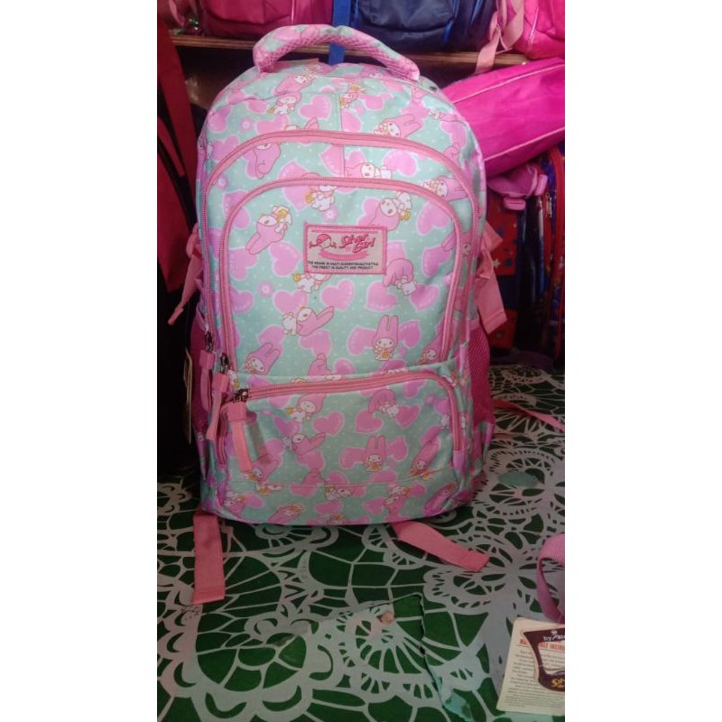 Tas ransel anak silver girls alto