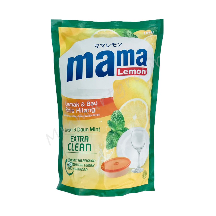 Mama Lemon / Cairan Pencuci Piring / Lemon&amp;Daun Mint / 680ml