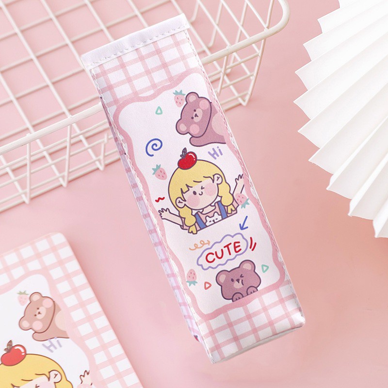 OVERFLOWS.ID Tempat Pensil Unik Milk Cookies Kotak Pensil Bungkus Jajan Ciki Snack-Kotak - Dusty