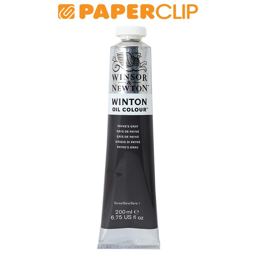 

OIL COLOR WINSOR & NEWTON 200ML PAYNE'S GRAY 1437465WOC