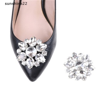 1 Pc Klip Sepatu Wanita Aksen Kristal Berlian Imitasi Untuk Dekorasi Pernikahan