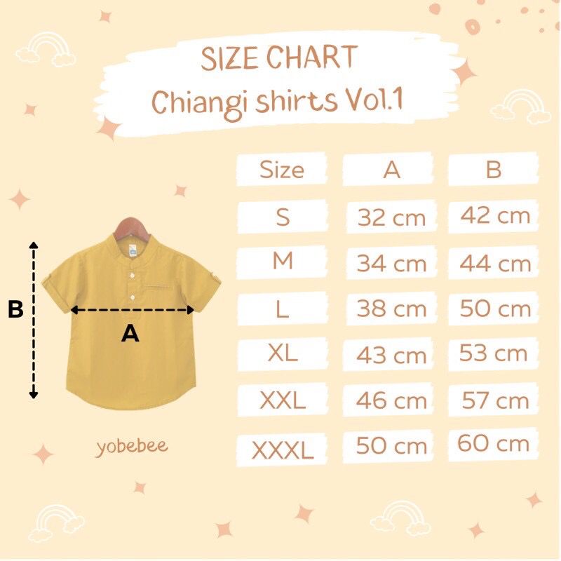 PROMO 7.7 PROMO BAJU LEBARAN YOBEBEE CHIANGI SHIRT KEMEJA ANAK LAKI LAKI KEMEJA ANAK POLOS FASHION ANAK