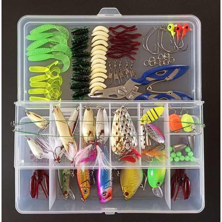 Umpan Pancing Ikan Set Fishing Bait Kit 101PCS - DWS250-H - Multi Color