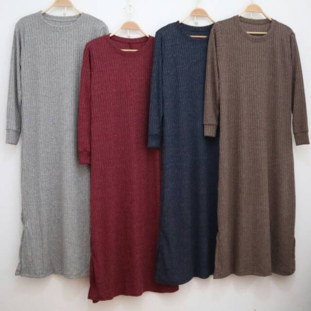 KNIT DRESS by MUSASK / GAMIS KAOS