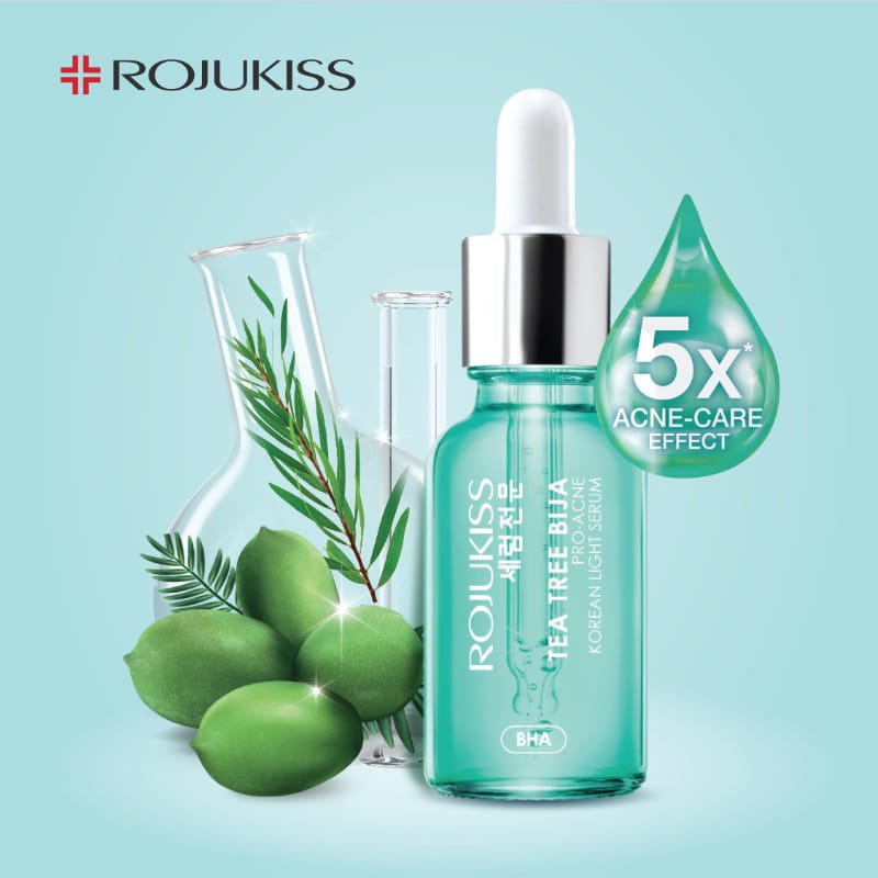 ROJUKISS Korean Light Serum - Orange C+ | Jeju Lotus Pinkish | Tea Tree Bija | Eggplant