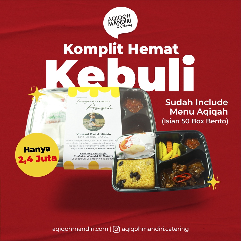 

AQIQAH SURABAYA SIDOARJO MOJOKERTO | KOMPLIT HEMAT KEBULI | PAKET HARGA AQIQAH SURABAYA - AQIQOH MANDIRI