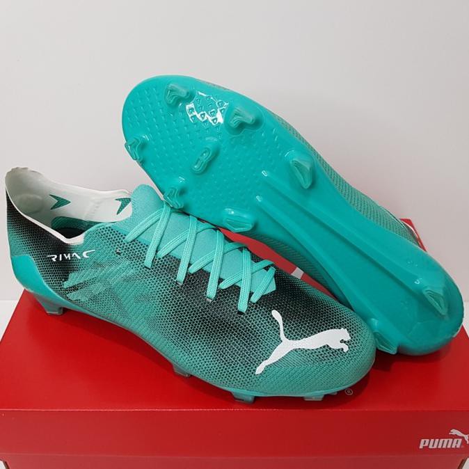 Sepatu Bola Puma Ultra Rimac Super Light Turquoise White Rieskafadilah