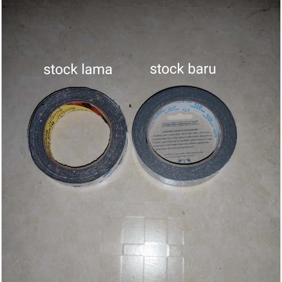 NEW Double Tape 24mm x 4meter Ted a Car PE Foam Bukan Double Tape 3M