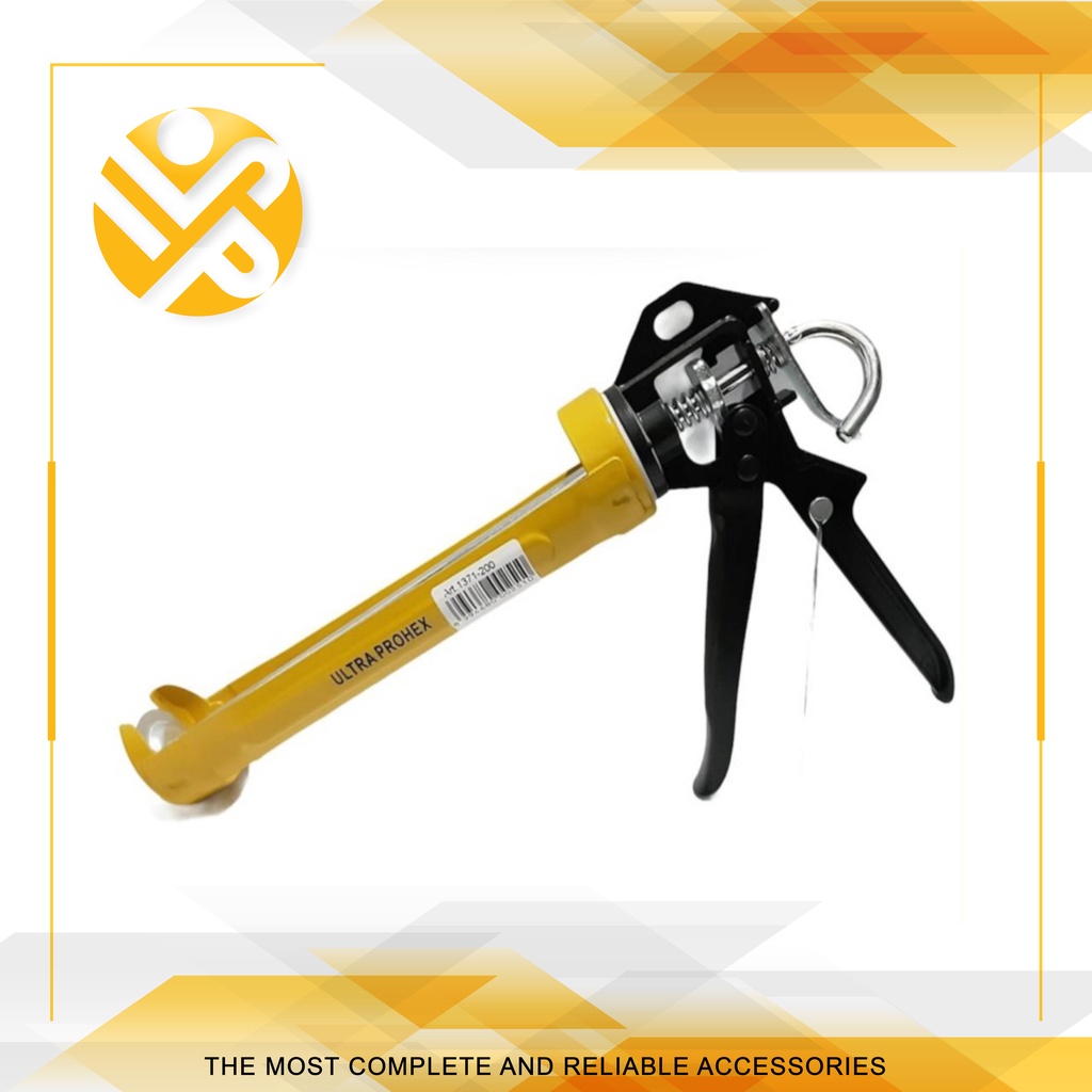 HASSTON PROHEX Tembakan Lem Silikon / Caulking Gun Heavy Duty (1371-200)