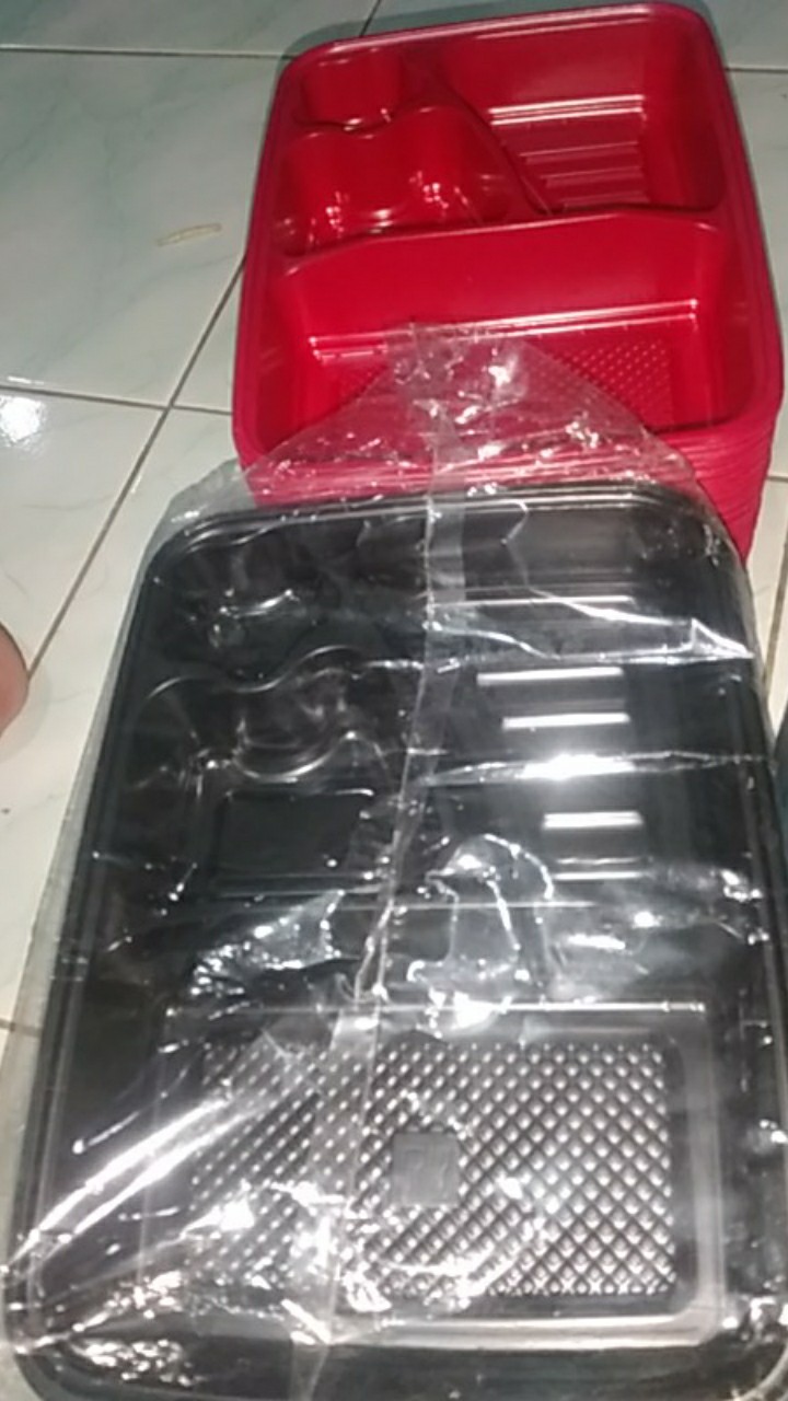 Mika Bento Sekat 4 - Min Pembelian 50pcs