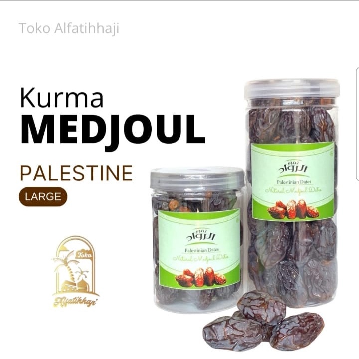 Kurma Medjool Jumbo Palestina 500 gram Kurma Medjool Al Rowad Palestina - Bandung