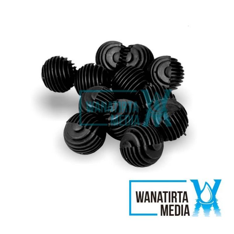 Bioball bulat media filter kolam ikan isi 200 pcs