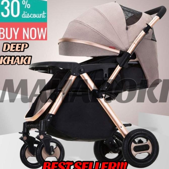 BABY BLISS STROLLER RECLINE/KERETA DORONG ANAK HANDLE 2 ARAH WONFUSS