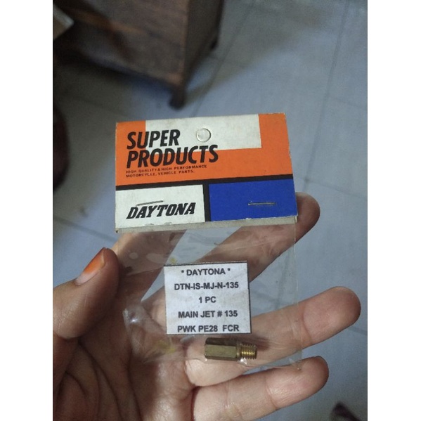 spuyer main jet daytona pwk pe 24 dan pe 28