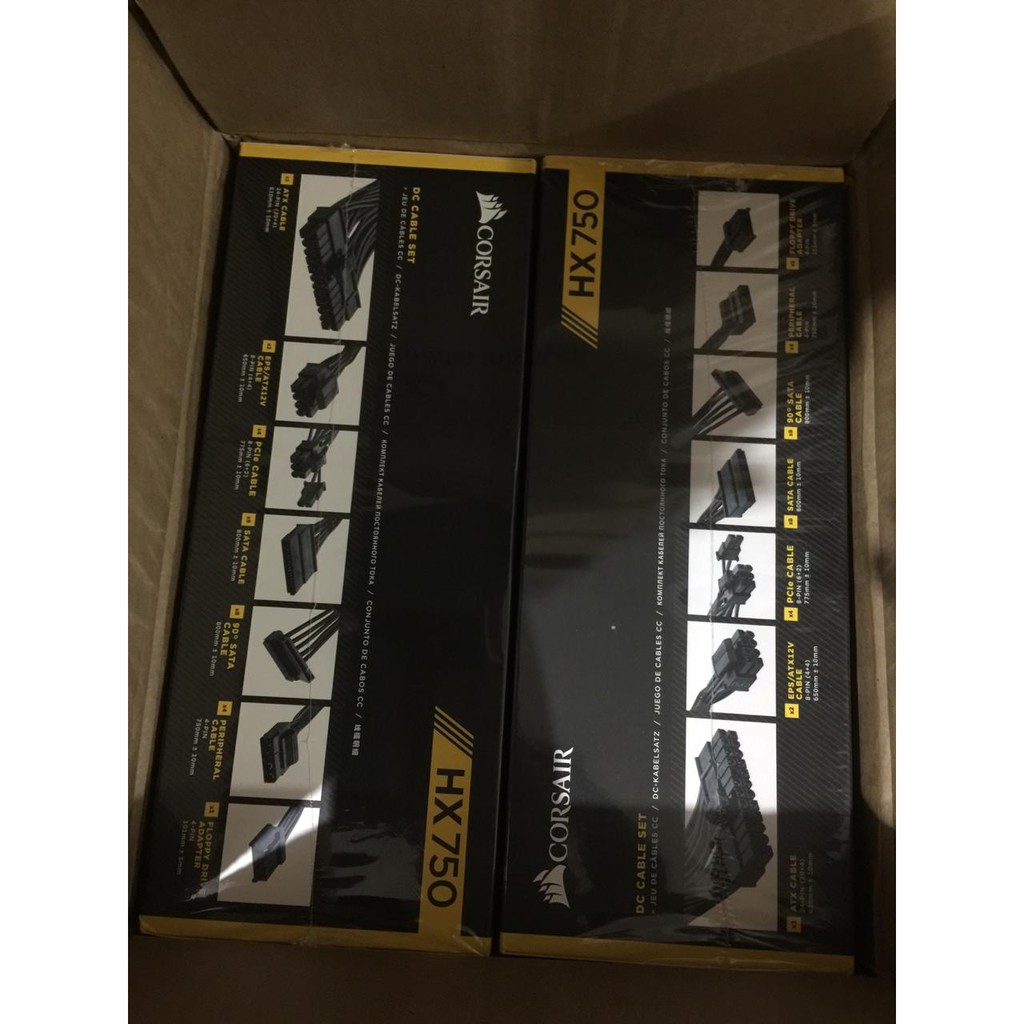 Corsair HX750 750W Fully Modular 80Plus Platinum Power Supply GARANSI RESMI