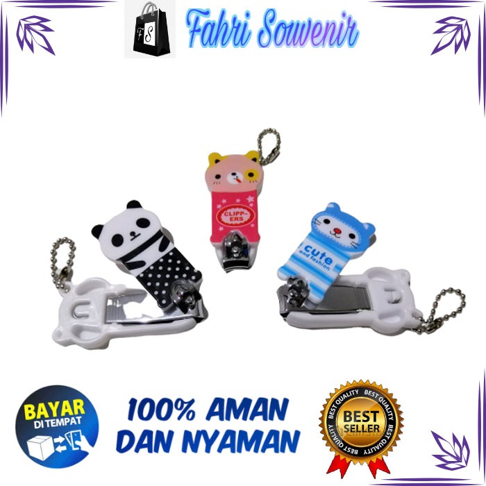 

Souvenir Pernikahan Nikah Gunting Kuku Karakter Kartun Motif Imut TERMURAH isi 100pcs